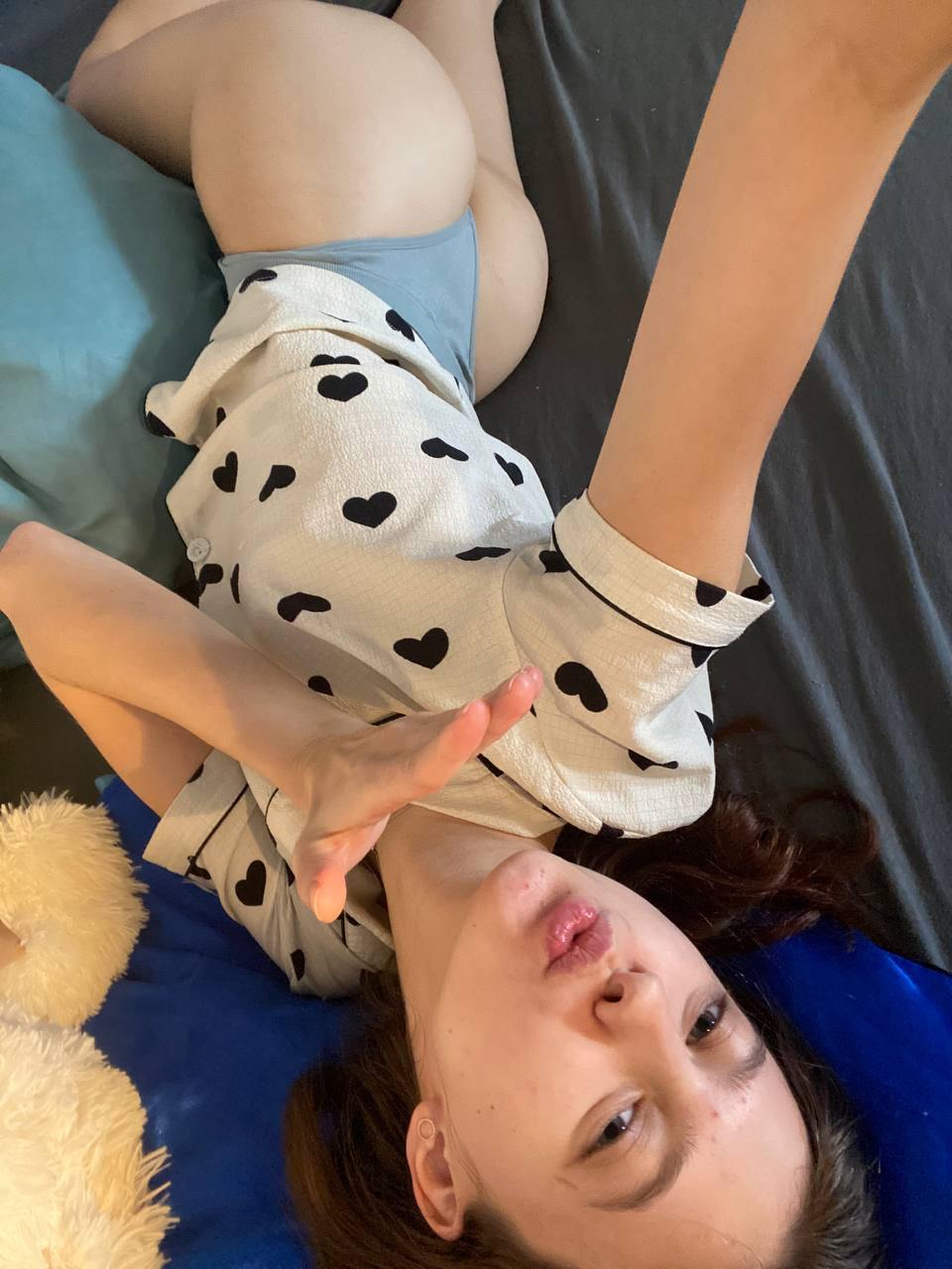 A cozy shot with Your princess — straight from Singapore