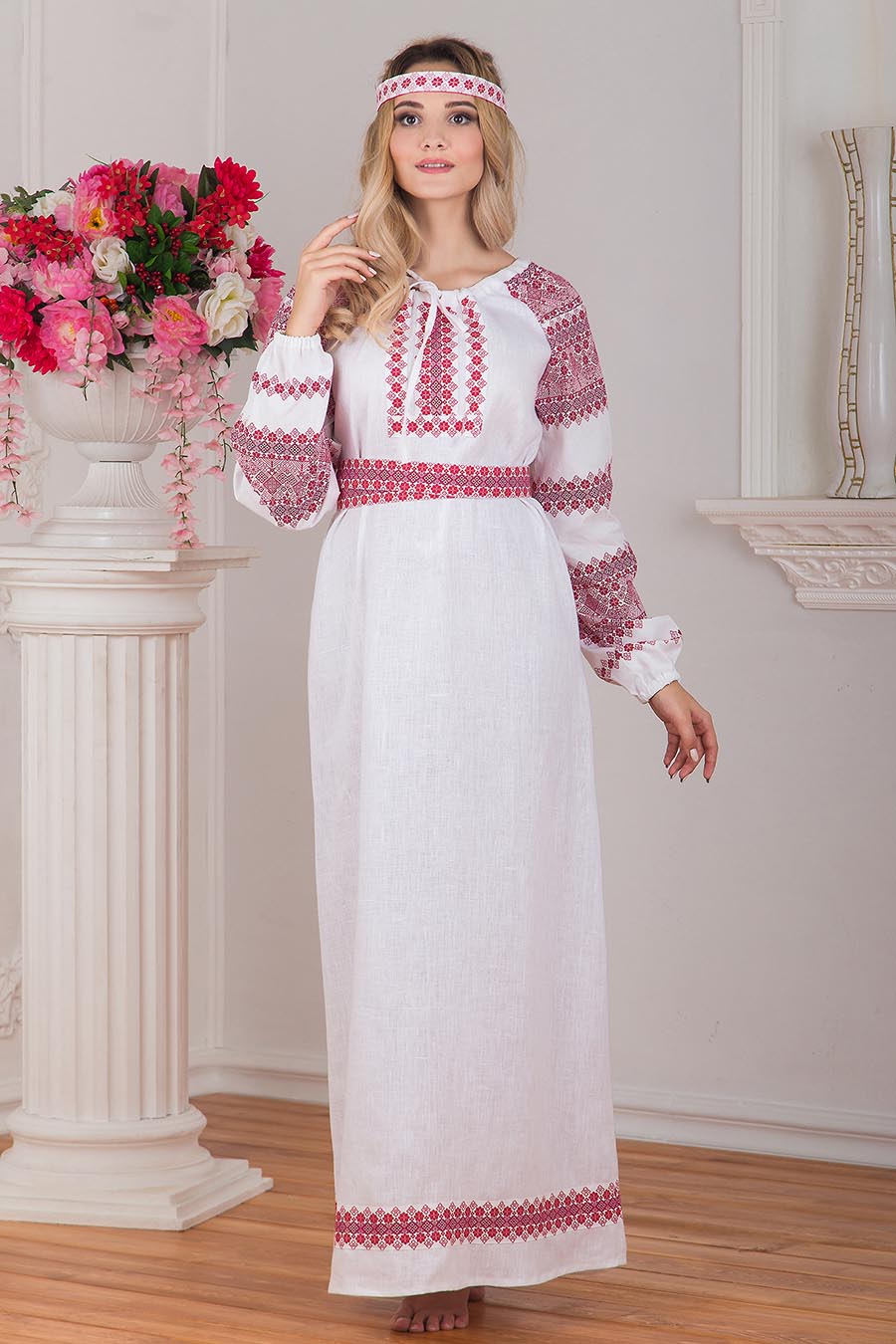 A playful frame from Women in Slavic costumes — online in Singapore